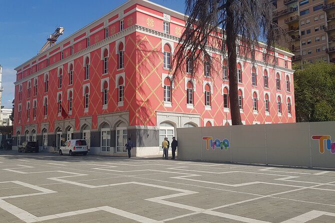 A Communist Manifesto: Tirana before and after - The Museum of Secret Surveillance: House of Leaves from outside
