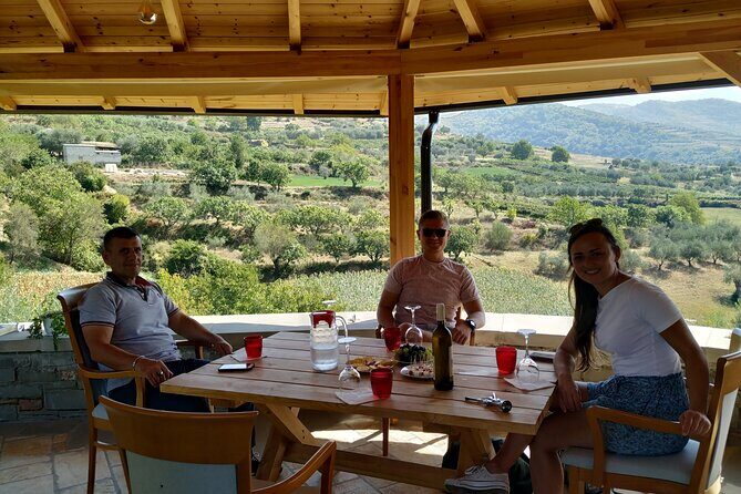 Berat wine Tour Guided Winery Tour with Transfers and Tastings - Getting There From the VATO Office: Transfers, Ride Comfort, and Group Size