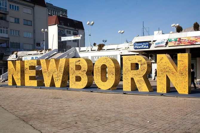 Best of Kosovo Day Tour - Pristina & Prizren from Tirana & Durres - Newborn Monument and Carshia Mosque: Pristina’s old center in one hour