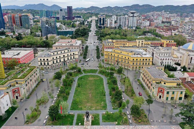 Bike Tour Tirana - 3 Times a Day - VisitAlbCom - Getting Rolling From Baja Bikes in New Bazaar