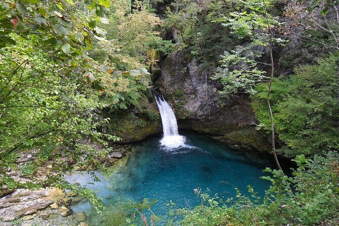 Blue Eye Ksamil Beach, Saranda day tour from Tirana Durres golem. - Tepelena Cold Water Waterfalls: A Fast Nature Reset