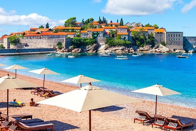 Day Tour of Budva and Kotor Montenegro from From Tirana & Durres - Budva Old Town and beach time: walls, alleys, and Church of Saint John