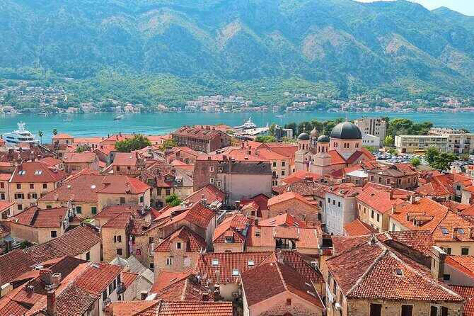 Day Tour of Budva and Kotor Montenegro from From Tirana & Durres - Kotor UNESCO Old Town: walls, cobblestones, and a view from higher ground