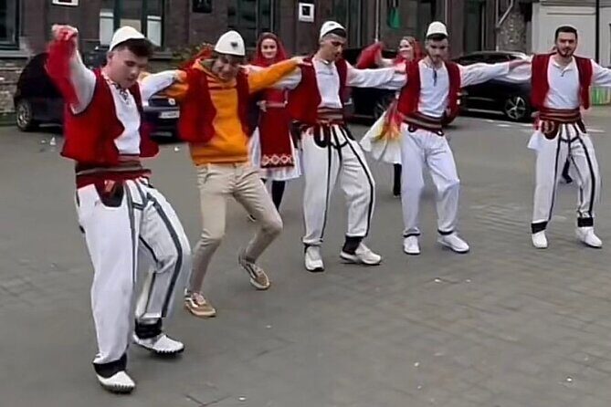 Discover the Heart of Tirana:Citytour And dance AlbaniaExperience - Where the evening begins: Pazari i Ri at 8:00 pm