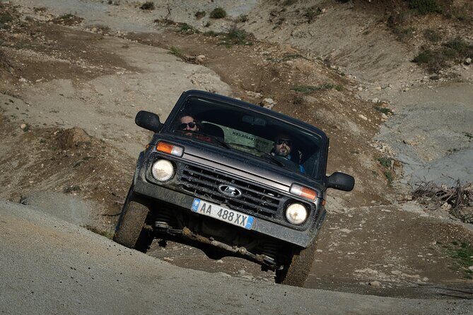 Drive a 4x4 Off-Road in the Tirana Valleys - Your guide changes the whole experience (Ed, Nik, Genti)