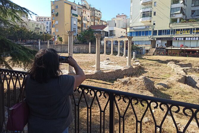 Durres & Wine Tasting Tour - Stop at the Durres Amphitheatre: what you can actually enjoy