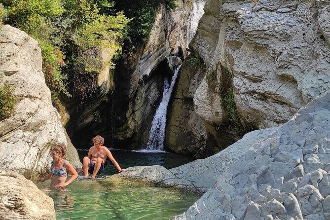 From Berat exploring Bogova waterfall & Osumi canyon - Bogova Waterfall: the cold-water swim you actually get time for