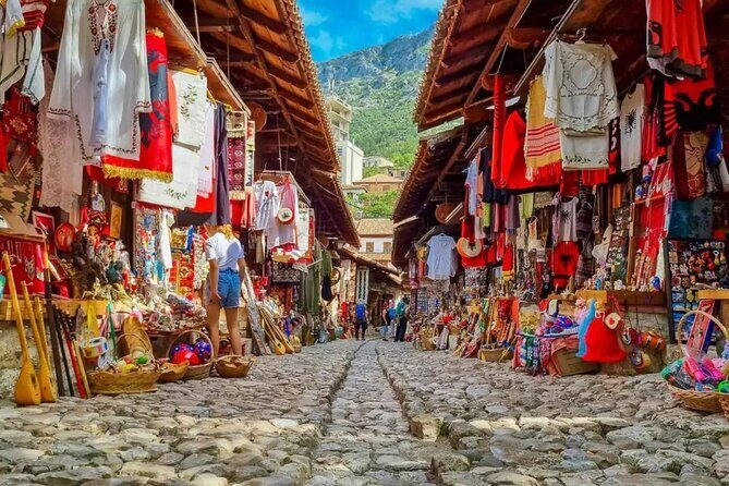 From Tirana and Durres, Kruja Old Bazaar and Castle Day Tour - Pazari i Vjeter: Shopping that actually feels like part of the sight