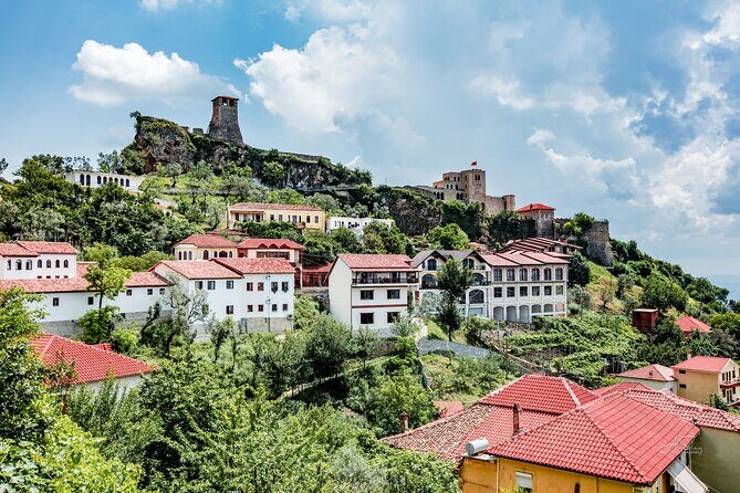 Kruja & Durres | History and Local Food - Krujë Castle and Old Bazaar time you control