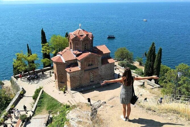 Ohrid - North Macedonia Full Day Tour from Tirana & Durres/Golem - Tsar Samuel’s Fortress: the best photo momentum of the day