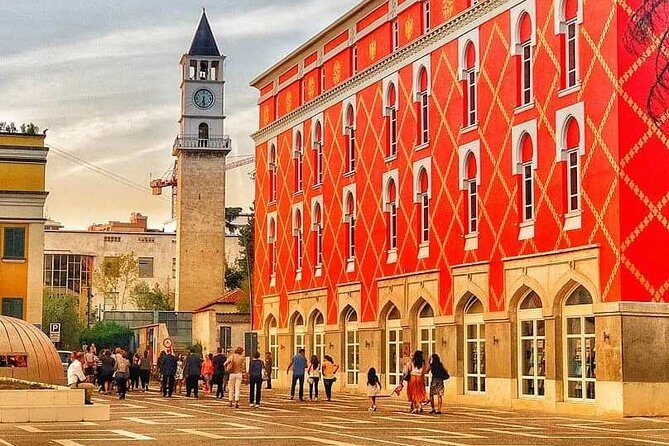 Panoramic City Tour Tirana - Skanderbeg Square: the pyramid centerpiece and the “why it matters”