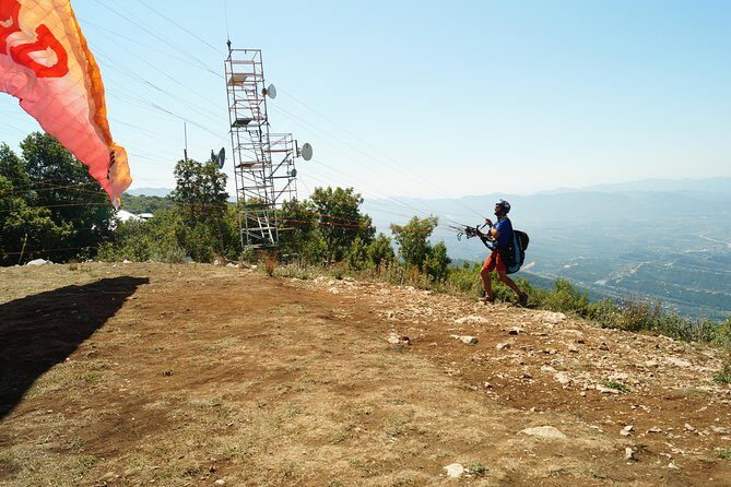 Paragliding Tandem Experience From Dajti Mountain - Taxi After Landing and the Ride Back: A Clean Finish to the Day