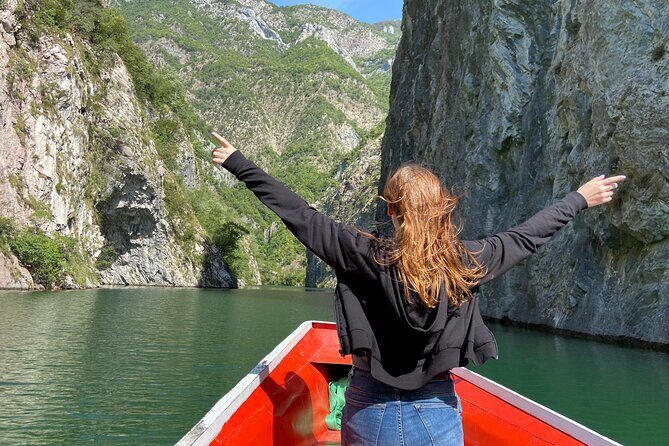 Shala river & Komani lake -Day trip departure from Tirana/Shkodra - Komani Lake Boat Ride: The Famous Cut Through Mountains