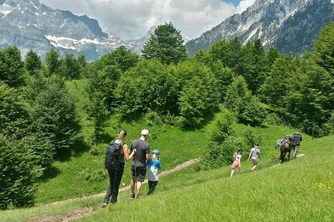Small Group Hiking Tour; Peaks of the Balkans Trail in 7 Days - Day 2: Vuthaj to Theth via the Arapi–Jezerca zone and the Lock in Tower
