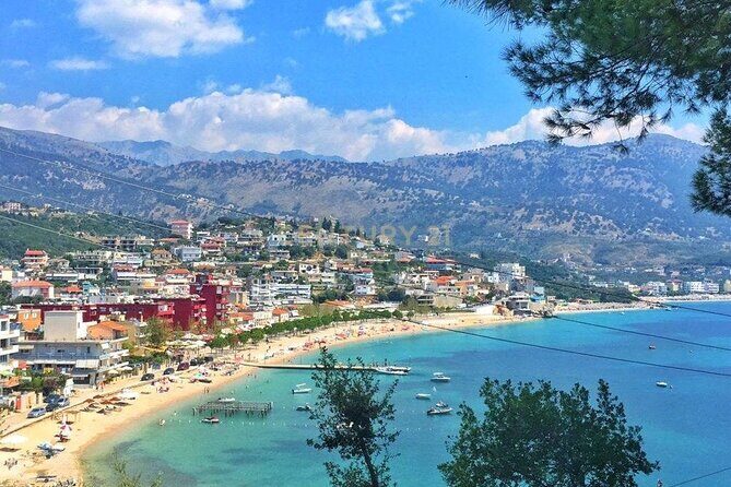 Small Group Tour of Albanian Riviera; Saranda, Ksamil & Dhermi - Day 1 in Saranda: a first look at Corfu views and rocky bays