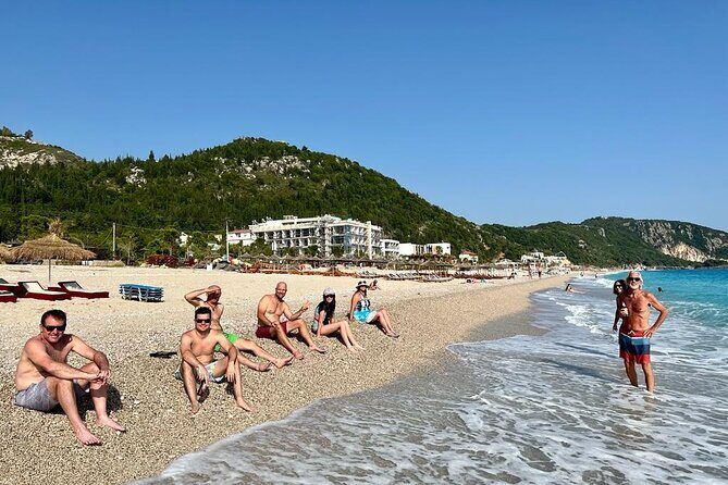Small Group Tour of Albanian Riviera; Saranda, Ksamil & Dhermi - Day 4 Himara old town plus Dhermi coves: two tones of the coast