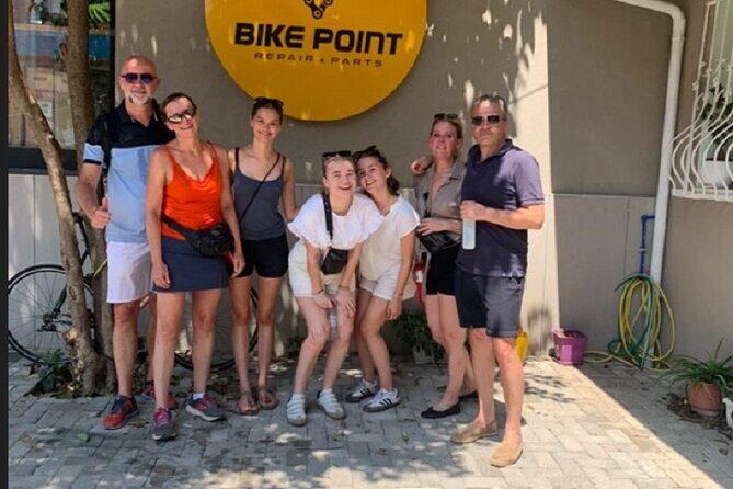 Tirana Bike Tour, History, Culture and Visit to Artificial Lake - Enver Hoxha Pyramid: city views and a strong political backdrop