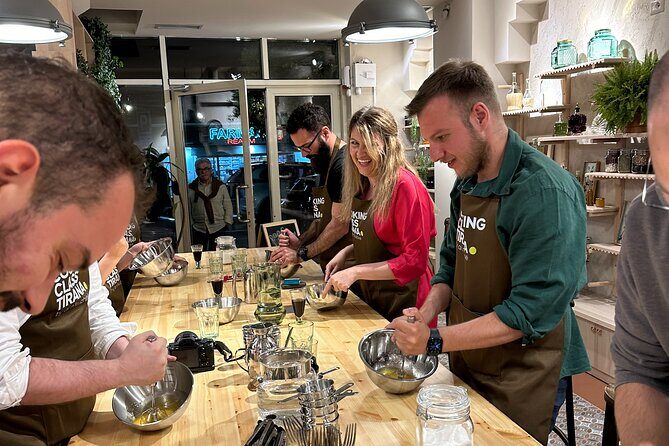 Traditional Albanian Cooking Class in Tirana with Raki Tasting - The menu you’ll cook and eat: meze, burek, pershesh, and Sheqerpare